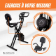 Vélo d´exercice pliable| 8 résistances réglables| Écran LCD| Siège réglable 4 positions | EVEREST | Mobiclinic - Foto 6