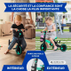 Tricycle 5 en 1 | Convertible | Réglable | Max 25 kg | Léger | 1,5-5 ans | Bleu | Chase | Mobiclinic - Foto 5