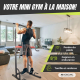 Station de traction | Entraînement complet | Dossier réglable | Rembourré | Acier | Max. 100 kg | MultiFit | Mobiclinic - Foto 4