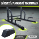 Station de traction | Entraînement complet | Dossier réglable | Rembourré | Acier | Max. 100 kg | MultiFit | Mobiclinic - Foto 6