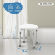 Tabouret de salle de bain | Réglable | Antidérapant | Blanc | Phare| Mobiclinic - Foto 2