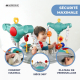 Baby Jumper | 8 jouets | 7 chansons | 3 hauteurs | Siège rotatif à 360º | Lavable | Tiger | Multicolore | Mobiclinic - Foto 6