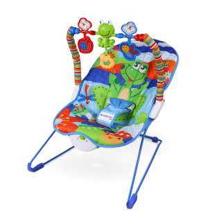 Hamac pour bébé | Arco Interactif | Inclinable | Avec harnais | Vibration | Musique | Flash | Multicolore | Mobiclinic