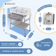Bain à langer|3 en 1|Pliable|Hauteur réglable|Roues avec frein|Contrôle de la température|Tendance|Mobiclinic - Foto 2