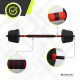 Paire d'haltères 30 kg | Réglable | 2 en 1 | Barre de connexion | Portable | Détachable | Maxifit | Mobiclinic - Foto 5