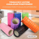 Rouleau de massage | Caoutchouc mousse | 14x33cm | Polyvalent | Léger | Prévient les blessures | Orange | FitRoller | Mobiclinic - Foto 48
