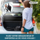 Déambulateur pour personnes âgées | Pliable | Siège | 2 roues | Noir | Emérita | Mobiclinic - Foto 5
