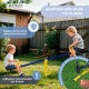 Transat pour enfants | Rotation à 360° | 2 places | 200 x 66 x 35 cm | Prise en main confortable | Sûr | Mobifun | Mobiclinic - Foto 4