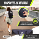 Ensemble de pickleball | 4 raquettes | 4 balles | Filet à roulettes | Sac de transport | Grip antidérapante | Mobiclinic - Foto 6