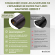 Filet anti-mauvaises herbes | 150g/m² | Résistant aux UV | Respirant et perméable | 1 x 5 m | HerbStop | Mobiclinic - Foto 5