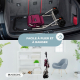 Chariot de courses | 4 roues | Jusqu' a 120 kg | Pliable | Avec sac | Système de freinage | Fuchsia| Coliseum | Mobiclinic - Foto 5
