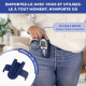 Electrostimulateur portable | Soulagement de la douleur par électrodes | 16 programmes | TENS eco basic - Foto 8