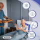 Relève-buste appui dos | Pour les lits | Réglable et Ajustable| Mobiclinic - Foto 6