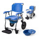 Fauteuil roulant avec cuvette | 3 en 1 | Pliable et léger | Seau de 6,5 L | Roues avec freins | Babor | Mobiclinic - Foto 1