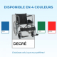 Fauteuil roulant | Grandes roues | Pliable | Léger | Siège de 44cm | Noir | Valencia | Clinicalfy - Foto 9