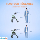 Déambulateur orthopédique | Pliable | Freins à poignée | 4 roues | Siège et dossier | TURIA | Clinicalfy - Foto 12