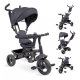Tricycle 3 en 1| Evolutif| Réglable| Max 25 kg|18 mois à 5 ans| Léger| LULU Black|Mobiclinic - Foto 1