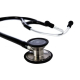 Stéthoscope | Diaphragme bilatéral | Double cloche | Sans latex | Aluminium | Noir | Duplex 2.0 | 4200-01| Riester - Foto 1