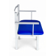 Fauteuil visiteur Obelix pour personnes obèses avec accoudoirs (jusqu'à 400 kg) - Foto 3