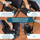 Déambulateur pliable | Chariot de courses | Système de freinage | Hauteur réglable | Levier unique | Sac | Formen | Mobiclinic - Foto 6