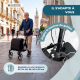 Déambulateur pliable | Chariot de courses | Système de freinage | Hauteur réglable | Levier unique | Sac | Formen | Mobiclinic - Foto 7