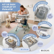 Baignoire pour bébé | Hauteur réglable | Pliable | Roues avec frein à 360° | Coussin | Rangement | Bubba Max | Mobiclinic - Foto 3