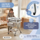 Baignoire pour bébé | Hauteur réglable | Pliable | Roues avec frein à 360° | Coussin | Rangement | Bubba Max | Mobiclinic - Foto 5