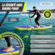 Planche de paddle gonflable | 315x78x15cm | Max 150kg | Pagaie réglable | Sac à dos et pompe | Stitch | Mobiclinic - Foto 6