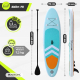 Planche paddle surf gonflable |320 x 83 cm | Pagaie réglable |Pompe |Sangle de sécurité |Sac à dos de voyage |Lilo | Mobiclinic - Foto 1