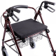 Coussin anti-escarres | Compatible avec la plupart des déambulateurs | Viscoélastique | Lavable | 4 velcro | Mobiclinic - Foto 1
