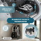 Fauteuil roulant de transit | Pliable | Accoudoirs et repose-pieds pliables | Léger | Ceinture | Acier | Venus | Mobiclinic - Foto 5
