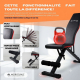 Banc d'entraînement multifonction | Pliable ultra compact | Max 120 kg | Ajustable | Poignée de transport | FlexFit | Mobiclinic - Foto 4