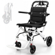 Fauteuil roulant de transit | Pliable | Accoudoirs et repose-pieds pliables | Léger | Ceinture | Acier | Venus | Mobiclinic - Foto 1