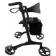 Déambulateur pliable | Avec siège et dossier | Fibre de carbone | Hauteur réglable | Freins | Breeze | Mobiclinic - Foto 4