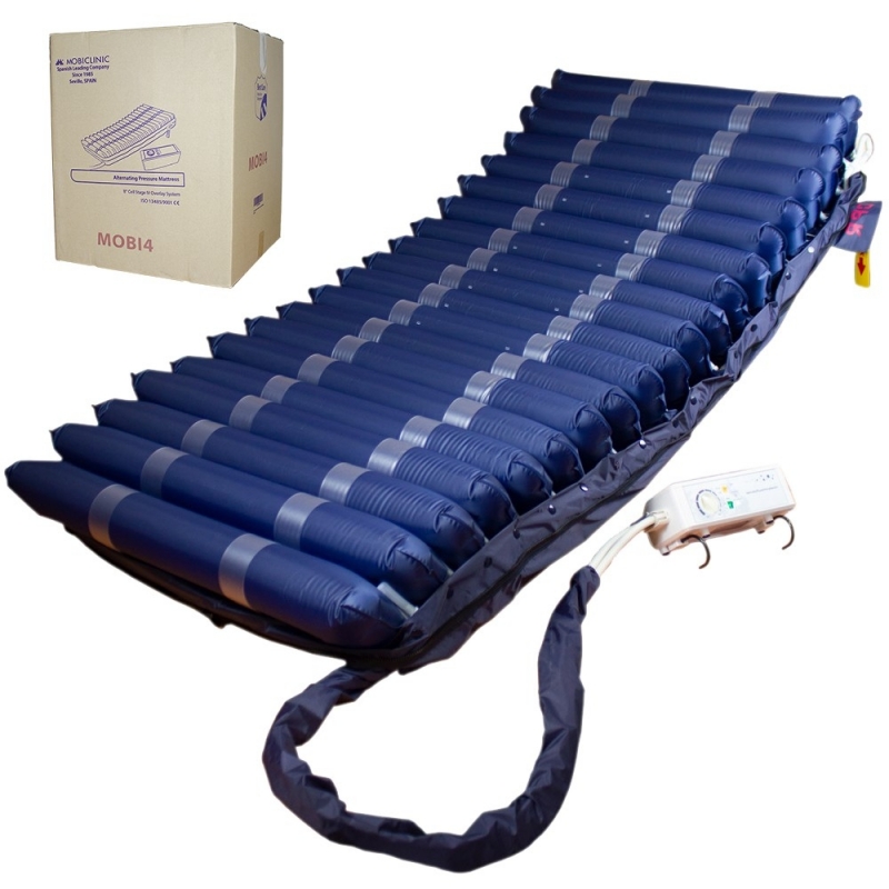 Anti Dekubitus Matratze Mit Kompressor Tpu Nylon 200 X 90 X 22 20 Zellen Blau Mobi 4
