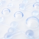 Antirutschmatte aus Gummi für die Dusche | Massageeffekt | Blau - Foto 4
