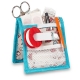 Kranken-Organizer | Für Bademäntel oder Pyjamas | Türkisfarbener Druck | Keen's | Elite Bags - Foto 2