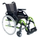 Breezy Style Rollstuhl aus Aluminium | Farbe: Grün | Raddurchmesser: 24"" - Foto 2
