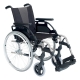 Breezy Style Rollstuhl aus Aluminium | Farbe: Selengrau | Raddurchmesser: 24"" - Foto 2