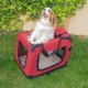 Transportbox für Haustiere | div. Größen | Unterschiedliches max. Gewicht| Faltbar | Rot | Modell: Balú | Mobiclinic - Foto 30