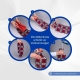 Wärmflasche | Flexibel und resistenten Materialien | schottisch Muster | Mobiclinic - Foto 8
