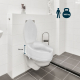 Toilettensitzerhöhung | Deckel | 14 cm | Weiß | Titan | Mobiclinic - Foto 2