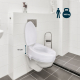 Toilettensitzerhöhung | Mit Deckel | 10 cm | Weiß | Titan | Mobiclinic - Foto 3
