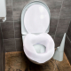 Toilettensitzerhöhung | Mit Deckel | 10 cm | Weiß | Titan | Mobiclinic - Foto 4