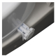 Toilettensitzerhöhung | Ohne Deckel | 14 cm | Titan | Mobiclinic - Foto 7