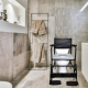 Toilettenstuhl | Fahrbar | Fußstütze | Armlehnen | Schwarz | Barco | Mobiclinic - Foto 8