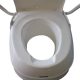 Toilettensitzerhöhung | Mit Deckel | Klappbare und verstellbare Armlehnen | 3 Höhen | 6, 10 und 15 cm - Foto 11