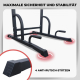Klimmzugstation | Komplettes Training | Verstellbare Rückenlehne | Widerstandsfähig | Gepolstert | Stahl | Max 200kg | MultiFit - Foto 7