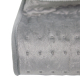 Elektrischer Fußwärmer | Wolle und Fleece | 30x30x24 cm |Grau | Mobiclinic - Foto 5