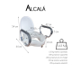 Toilettensitzerhöhung mit Armlehnen | Höhe 10 cm | mit Deckel und klappbaren Armlehnen | Alcalá | Mobiclinic - Foto 3